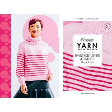 Breiboekje YARN The After Party nr.128 Borderlines Jumper, Ophalen of Verzenden, Nieuw, Breien of Haken, Wol of Garen