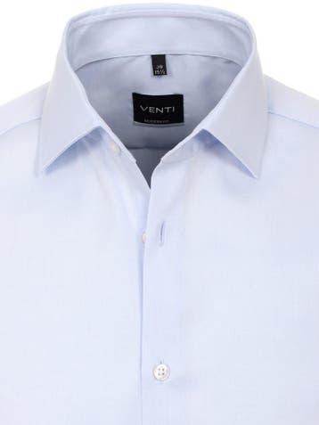 Venti Overhemd Lichtblauw Modern Fit 001880-102, Verzenden, Nieuw, Blauw