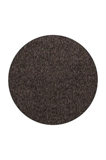 Rond Vloerkleed | Nizza | Gemêleerd | Bruin | 120x120 cm, Verzenden, Nieuw