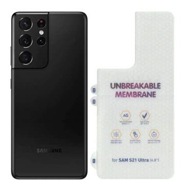 Galaxy S22 Ultra Premium 3D Curved Folie Achterkant Protecto, Ophalen of Verzenden, Nieuw
