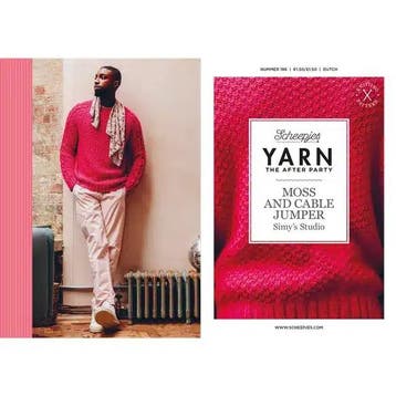 YARN - The After Party 186 - Moss and Cable Jumper, Verzenden, Nieuw