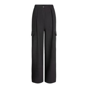 Dante6 • zwarte cargo broek Harlow • 38 (3), Verzenden, Zwart, Nieuw, Maat 38/40 (M)