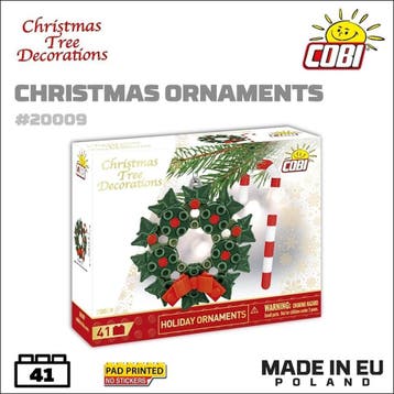 COBI 20009 Kerstkrans (Seizoenen, Modelbouwsets), Verzenden, Nieuw