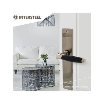 Intersteel Deurkruk Ton Basic op blind schild - nikkel, Verzenden, Nieuw