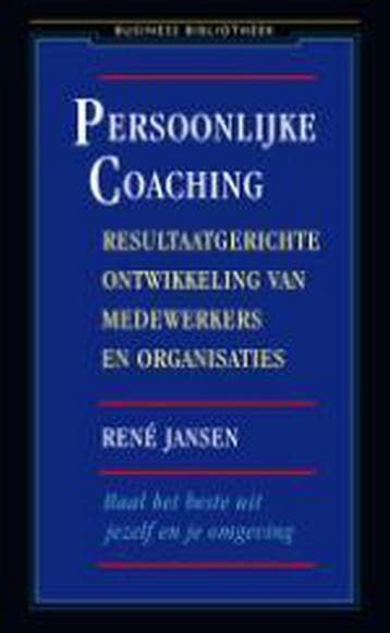 Persoonlijke coaching / Business bibliotheek - R. Jansen, Verzenden, Zo goed als nieuw, R. Jansen