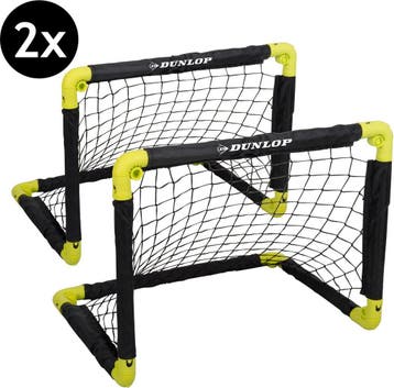 Dunlop Voetbaldoel 50 x 44 x 44 cm - Voetbaldoeltjes Set van, Ophalen of Verzenden, Zo goed als nieuw