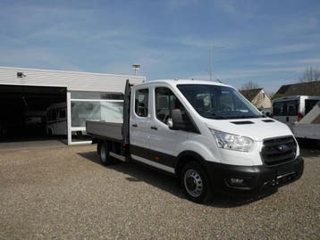 Ford Transit 2.0 TDCI 170PK Pick-up Dubbel cabine open laadb, Gebruikt, Euro 6, Wit, Ford