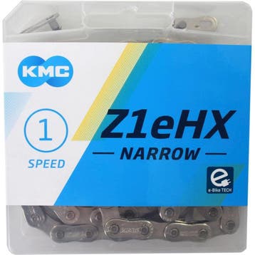 KMC Z1eHX Narrow Ketting - Silver - 1/2 x 3/32 - 112 Schak, Fietsen en Brommers, Verzenden, Nieuw