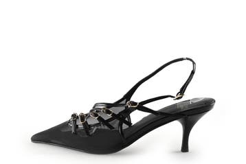 Jeffrey Campbell Slingbacks in maat 39 Bruin, Bruin, Verzenden, Zo goed als nieuw, Jeffrey Campbell