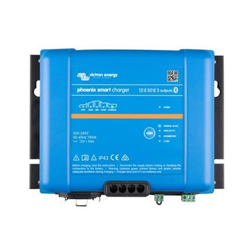 Victron Phoenix Smart Acculader IP43 12 Volt 50 Ampere 3 uit, Ophalen of Verzenden, Nieuw