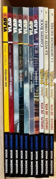 Vlad T1 à T7 + James Healer T1 à T3 - Séries complètes - 10x, Boeken, Nieuw