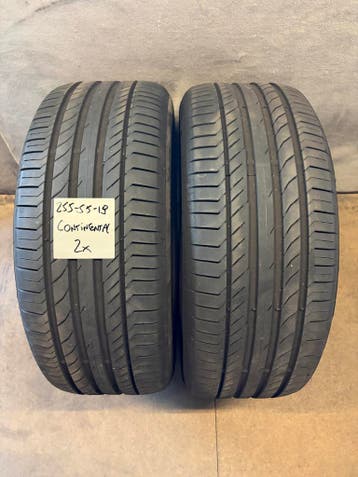 Continental Hankook Bridgestone 255/55 R19 Zomerbanden, Gebruikt, 255 mm, Band(en), Personenwagen