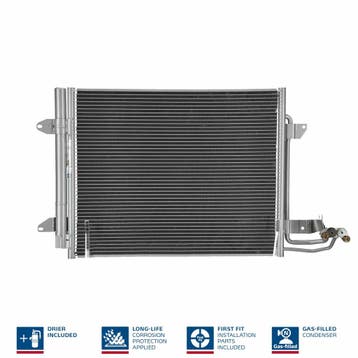 Airco condensor o.a: Volkswagen, Caddy Combi III (2KB, 2KJ), Auto-onderdelen, Airco en Verwarming, Ophalen of Verzenden, Nieuw