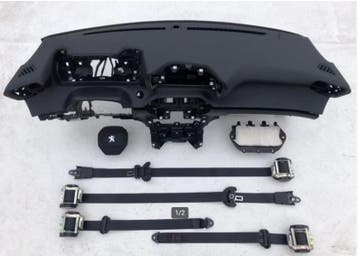 Dashboard + Airbags + Veiligheidsgordels peugeot 2008 208, Verzenden, Gereviseerd, Peugeot