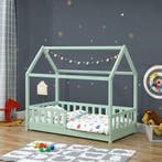 2dekans | Juskys – Marli Kinderbed & Huisbed – 80 x 160 cm –, Ophalen of Verzenden, Zo goed als nieuw