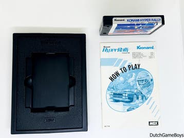 MSX - Konami - Hyper Rally, Verzenden, Gebruikt