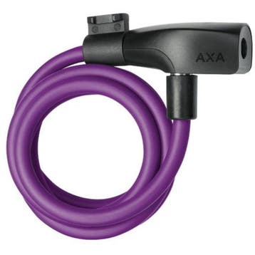 AXA Kabelslot - Flexibel en Veilig - 120 cm - Paars (Fiets), Ophalen of Verzenden, Nieuw