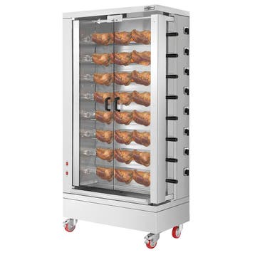 GGM Gastro | Elektrische kippengrill roterend - 26,4kW - 8 |, Verzenden, Nieuw in verpakking, Fornuis, Frituur en Grillen