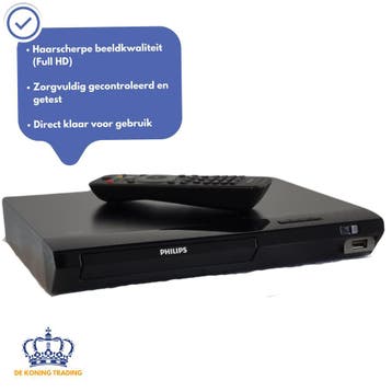 Philips BDP2385 | Blu-ray Speler | Blue ray | DVD Speler, Verzenden, Gebruikt, Philips