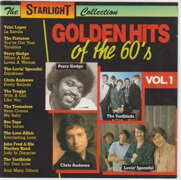 Various - Golden Hits Of The 60s - Vol. 1, Ophalen of Verzenden, Gebruikt
