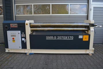 OSTAS SMR-S 2070 x 170 plaatwals platenwals rollenwals, Nieuw