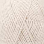DROPS Flora Uni Colour - 22 witte mist - Wol Garen, Ophalen of Verzenden, Nieuw