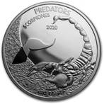 Congo Predators Scorpiones 1 oz 2020 (15.000 oplage), Verzenden, Overige landen, Losse munt, Zilver
