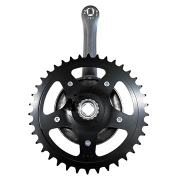 Falkx Crankstel 38T - Aluminium - Zilver - 170 mm - Spiel..., Fietsen en Brommers, Fietsonderdelen, Ophalen of Verzenden, Nieuw