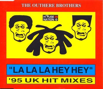 cd single - The Outhere Brothers - La La La Hey Hey (95..., Verzenden, Zo goed als nieuw