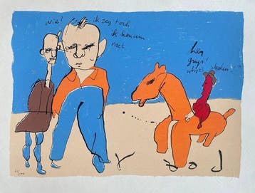 Herman Brood (1946-2001) - IK ZEG TOCH IK KEN UM NIET, Antiek en Kunst