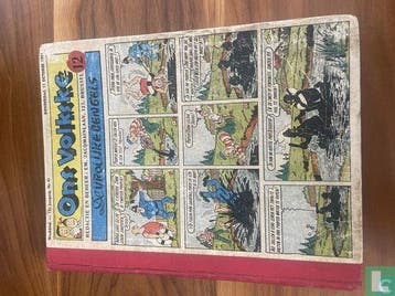 Alex [Martin] - Ons Volkske 12 - 1953, Eén stripboek, Verzenden, Gelezen, Bellavitis, Giorgio, Bento, Fernando, Cuvelier, Paul, Haggard, Henry Rider [naar], Jacobs, Edgar Pierre, Laudy, Jacques, Martin, Jacques, Melckebeke, Jacques van, Moor, Bob de, Roso Mengual, Vicente, Vandersteen, Willy, Verschuere, Karel.