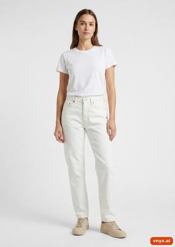 Levi Strauss & Co. Jeans Dames maat WW30 / L34 Wit Vintage, Kleding | Dames, Ophalen of Verzenden, Nieuw