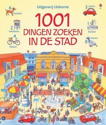 1001 dingen zoeken in de stad - Anna Milbourne 9781409555964, Verzenden, Zo goed als nieuw, Anna Milbourne