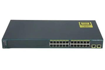 Cisco Catalyst 2960 WS-C2960-24TT-L + 1000BT LAN Base Image, Ophalen of Verzenden, Zo goed als nieuw