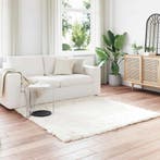 vidaXL Tapijt van imitatie TAFALLA Wit 160 x 160 cm, Verzenden, Nieuw, Wit