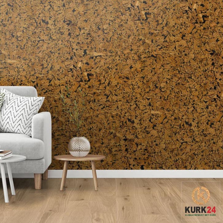 Wandkurk Country Black GEWAXT, Huis en Inrichting, Woonaccessoires | Overige, Ophalen of Verzenden