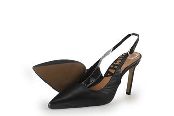 Sacha Slingbacks in maat 41 Zwart, Verzenden, Zwart, Zo goed als nieuw, Sacha