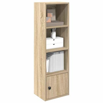 vidaXL Boekenkast 31x24x102 cm bewerkt hout sonoma, Verzenden, Nieuw, Overige houtsoorten