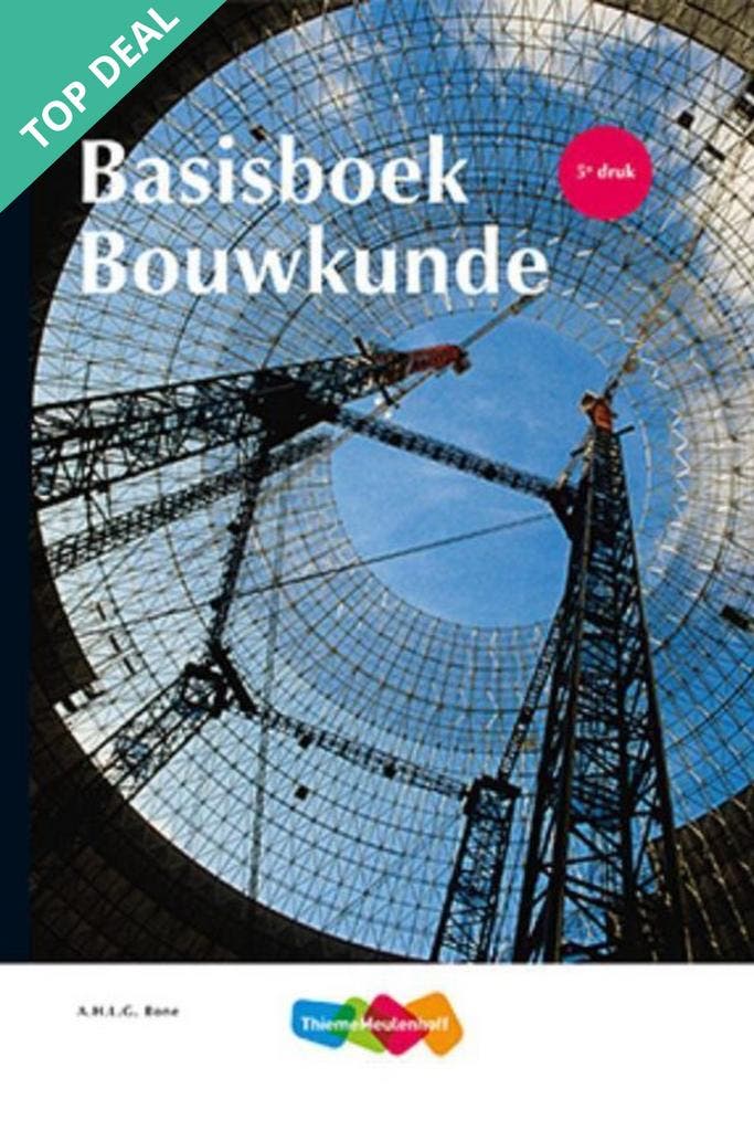 Basisboek Bouwkunde, 9789006103137, Boeken, Studieboeken en Cursussen, Zo goed als nieuw, HBO, Verzenden