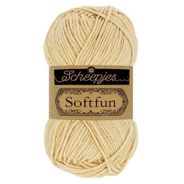 Scheepjes Softfun - 2632 tortilla - Katoen/Acryl Garen, Ophalen of Verzenden, Nieuw