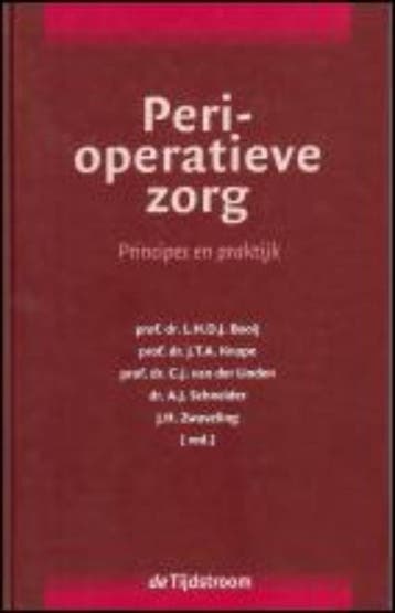 Peri-operatieve zorg 9789058980304, Verzenden, Zo goed als nieuw