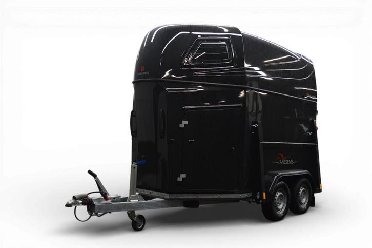 Anssems PTH 2000 Excelente Zwart Metallic Paardentrailer, Dieren en Toebehoren, Paarden en Pony's | Trailers en Aanhangwagens