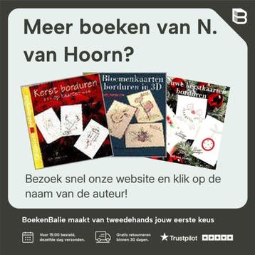 Borduren voor Kerst / SuperHobby - N. van Hoorn, Verzenden, Zo goed als nieuw, N. van Hoorn