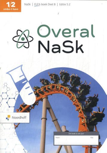 Overal NaSk vmbo thavo 1 2 FLEX boek B 9789001021696, Verzenden, Zo goed als nieuw