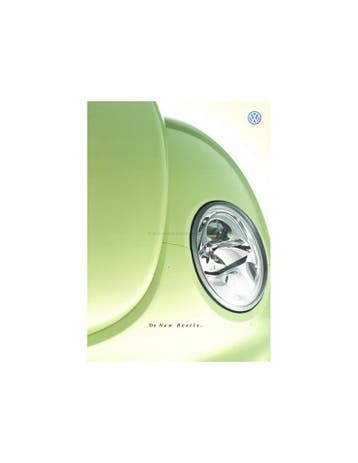 1999 VOLKSWAGEN NEW BEETLE BROCHURE NEDERLANDS, Nieuw, Volkswagen, Author