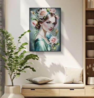 FANTASIE GELAKT CANVAS MET FRAME -A- CM 72X4X102, Ophalen of Verzenden, Nieuw