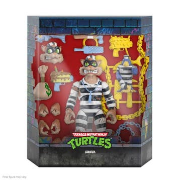 Teenage Mutant Ninja Turtles Ultimates Scratch (Thema), Kinderen en Baby's, Speelgoed | Actiefiguren, Verzenden, Zo goed als nieuw