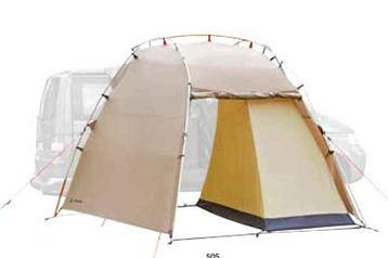 Vaude Drive Van Bustent 360x335x230cm - Beige, Ophalen of Verzenden, Nieuw