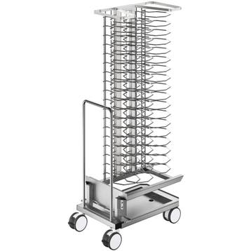 Laadframewagen | SkyLine | RVS | 54 Borden (Ø310mm) | Wielen, Verzenden, Nieuw in verpakking