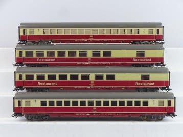 Märklin H0 - o.a. 4296 - Modeltrein personenwagen (4) - 4x, Nieuw